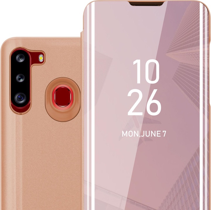 Produktbild Cadorabo Book Smart View Spiegel Cover (Samsung Galaxy A21)