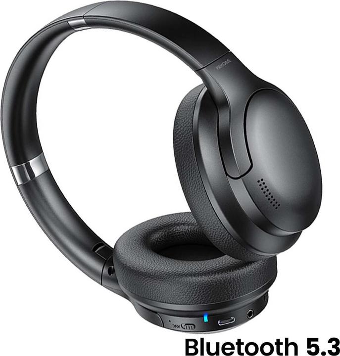 Actual product image Wekome Bluetooth V5.3 ANC wireless on-ear headphones (ANC, 8 h, Wireless)