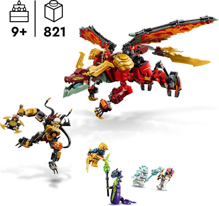 Produktbild LEGO Wyldfyres Drachenmech (71868, LEGO Ninjago)