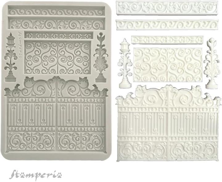 Produktbild Stamperia Silikonform A5 Gate