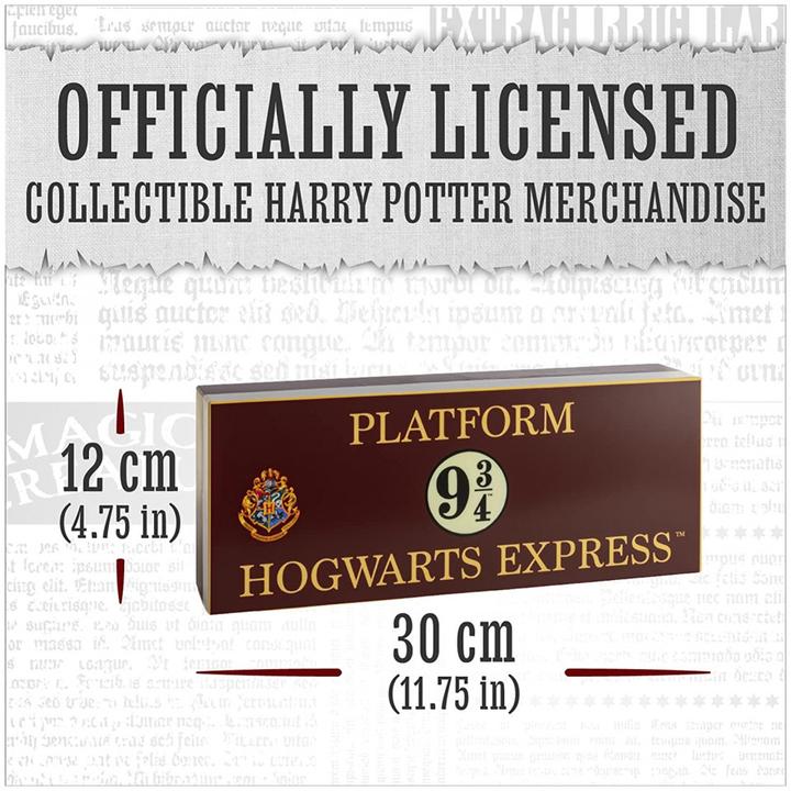 Actual product image Paladone Products Hogwarts Express Logo Light