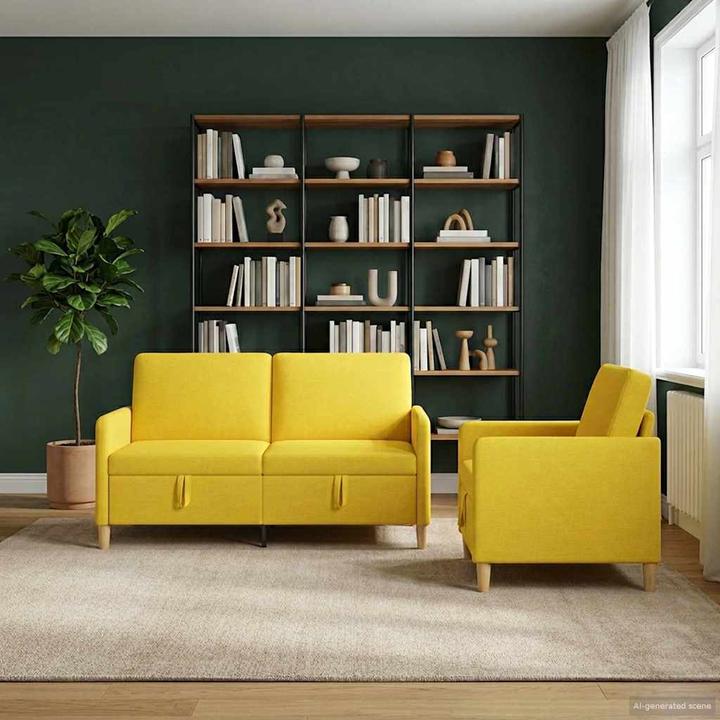 Produktbild vidaXL Sofa Set (1-Sitzer, 2-Sitzer)