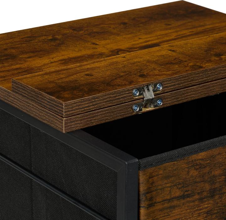 Produktbild Relaxdays Industrial Rollcontainer 3 Schubladen (40 x 40 x 68 cm)