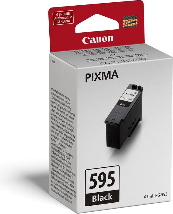 Actual product image Canon Patrone PG-595 black