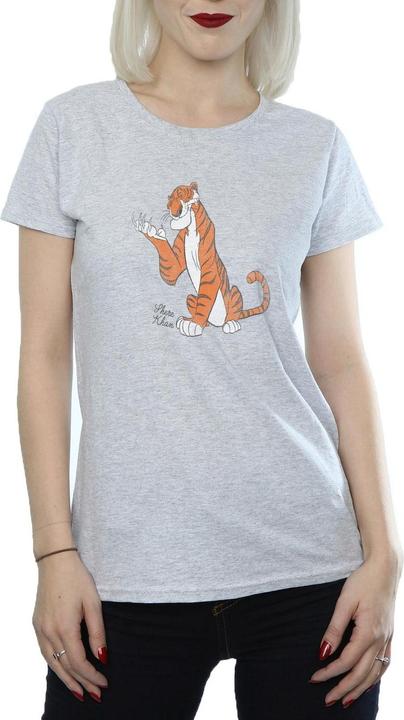 Actual product image Disney Womens/Ladies The Jungle Book Classic Shere Khan Cotton T-Shirt (L)