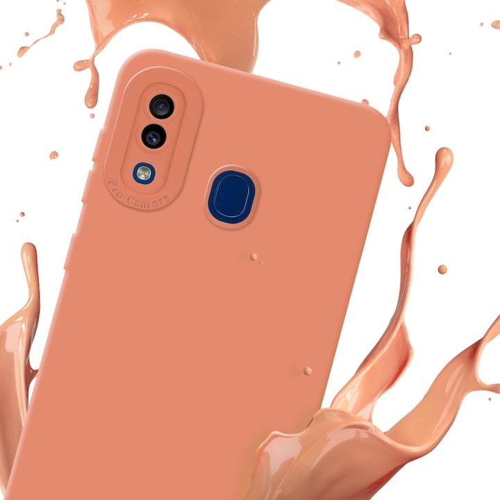 Actual product image Cadorabo Case for Samsung Galaxy A20 / A30 / M10s in TPU Fluid LM162 Style (Samsung Galaxy A20, Samsung Galaxy M10s, TCL A30)