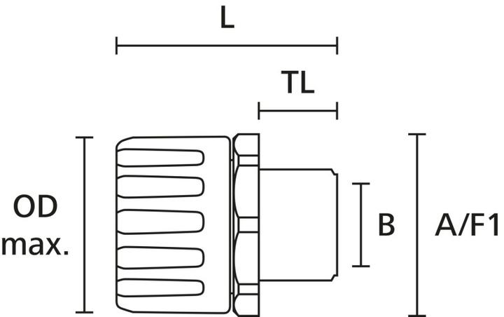 Actual product image HellermannTyton Connection fitting nominal width=67 black straight (7 cm)
