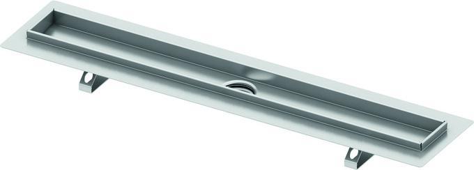 TECE Drainline Grundkörper, gerade mit Dichtmanschette (1200 mm) (1200 mm)