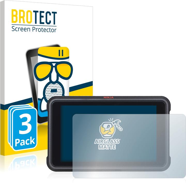 Actual product image BROTECT AirGlass Glass Matte (3 pcs., Ninja V)