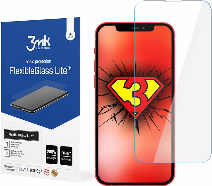 Image du produit 3MK hybrid glass Flexible 2.5D Lite for iPhone 13 / 13 Pro (1 pcs, Apple iPhone 13, Apple iPhone 13 Pro)