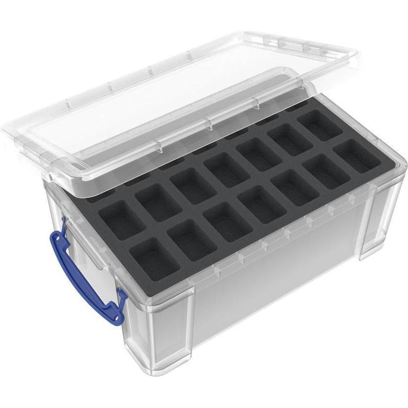 Feldherr Schaumstoff-Set für 9L Really Useful Boxes - 84 Miniaturen (Schiuma solida)