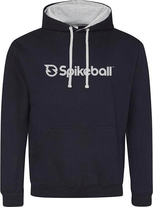 felpa con cappuccio navy