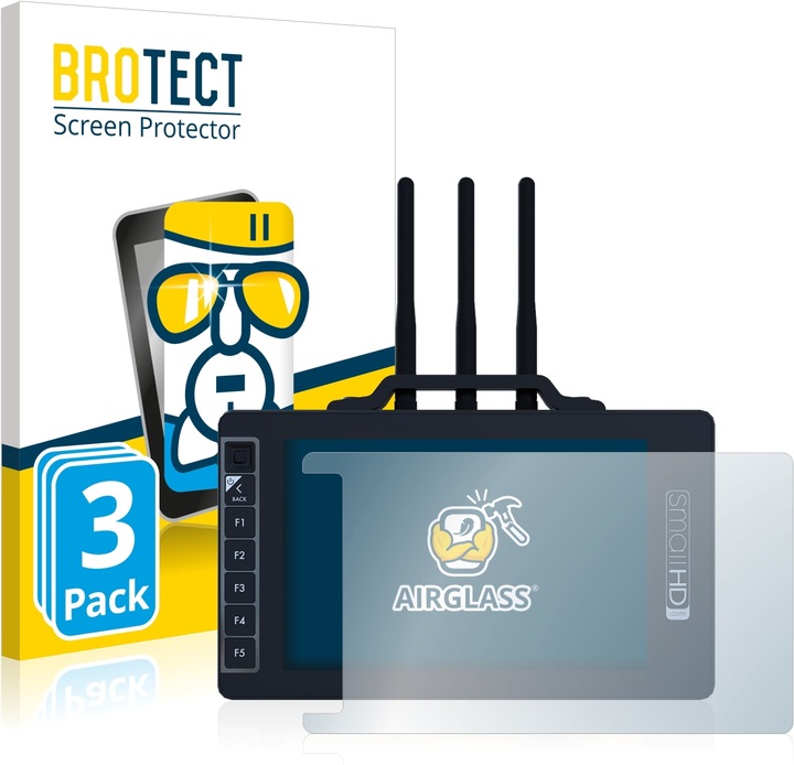 Productafbeelding BROTECT AirGlass kogelwerende glasfolie (3 Stuk, 703 Bolt)