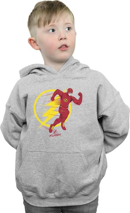 Produktbild The Flash Running Emblem Kapuzenpullover Jungen (128)