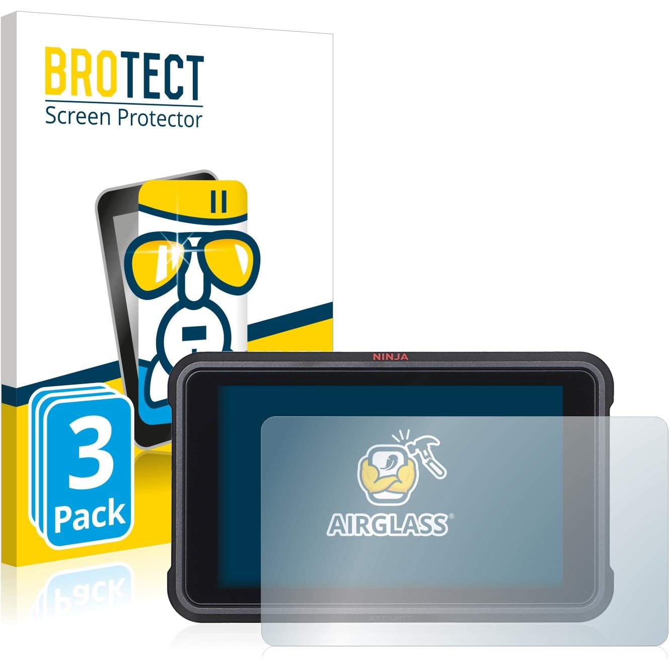 Thumbnail - BROTECT AirGlass Panzerglasfolie (3 Stück, Ninja V), Tablet Schutzfolie