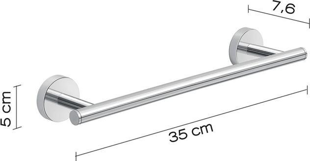 Produktbild Gedy HANGER EROS 35 CM 2321-35