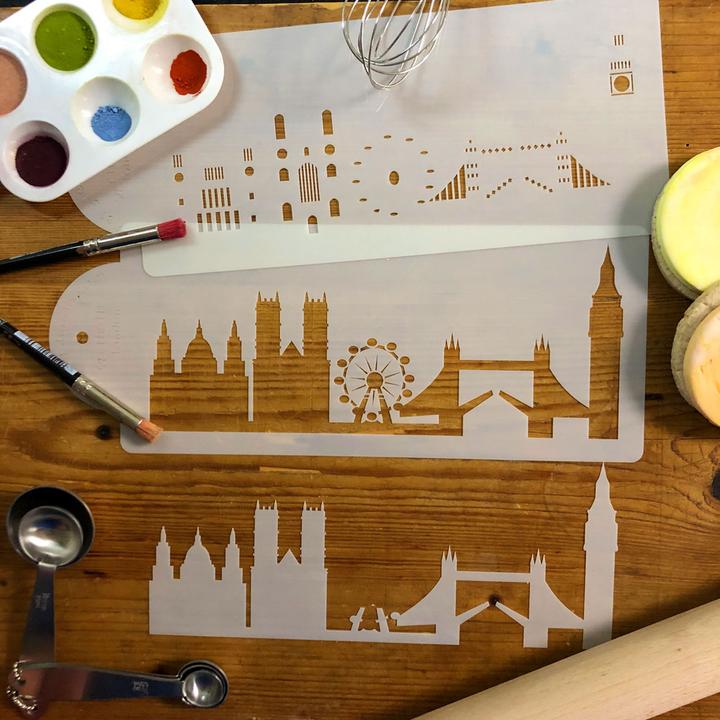 Image du produit Designer Stencils Pochoir London City Skyline