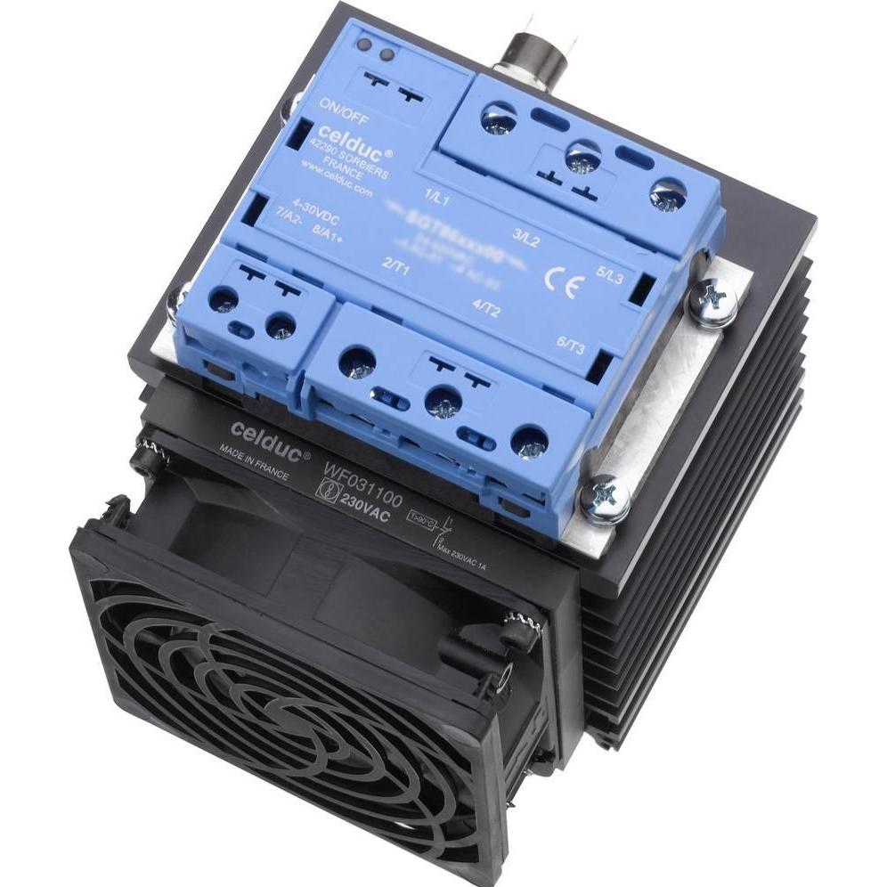 Celduc relè Relè allo stato solido SGT8698504 Tensione di commutazione (max.): 520 V/AC, 520, Relais