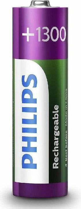 Image du produit Philips Batterie Rechargeable (4 pcs, AA, 1300 mAh)