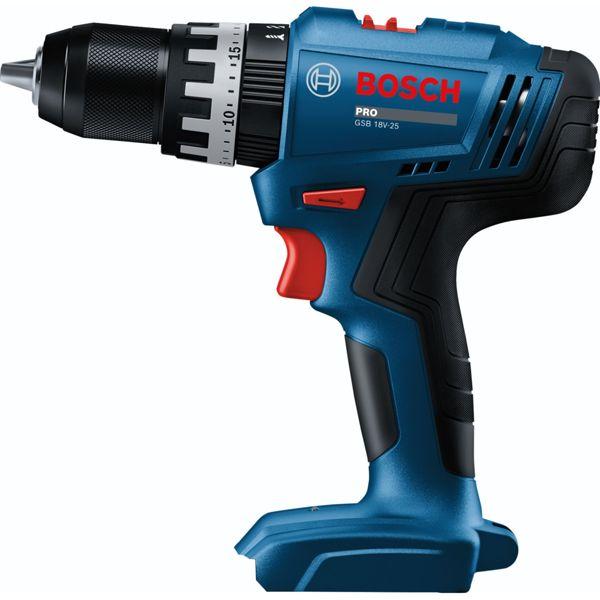 Image du produit Bosch Professional Bosch Akku-Schlagbohrschauber GSB 18V-25 (solo L) (Fonctionnement sur batterie)