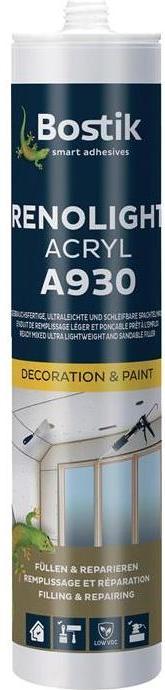 Actual product image Bostik A930 RENOLIGHT (300 kg, White, 300 ml)