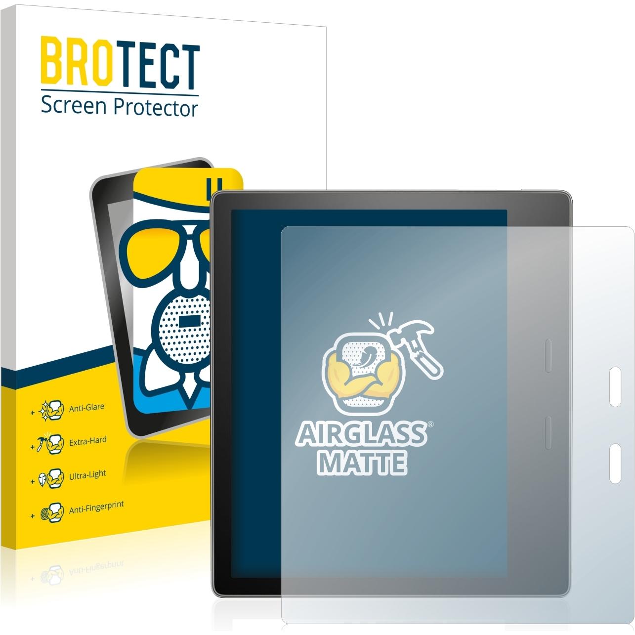 BROTECT AirGlass Panzerglasfolie Matt (Kindle Oasis), eReader Zubehör, Grau