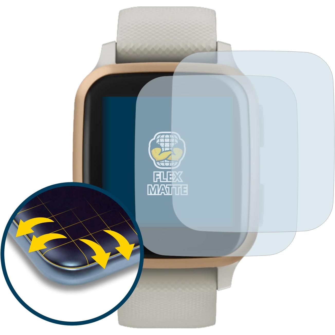 Thumbnail - BROTECT Full-Cover Displayschutz Matt, Smartwatch Schutzfolie, Grau