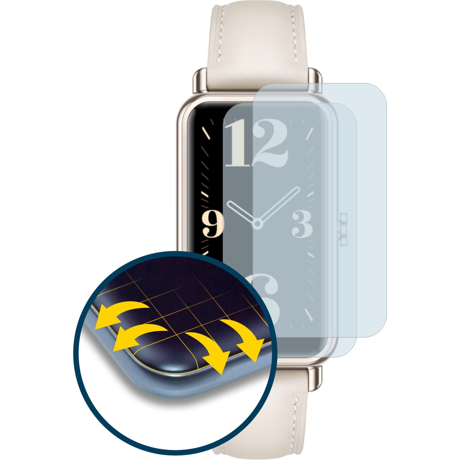 Thumbnail - BROTECT Full-Cover Displayschutz, Smartwatch Schutzfolie, Transparent