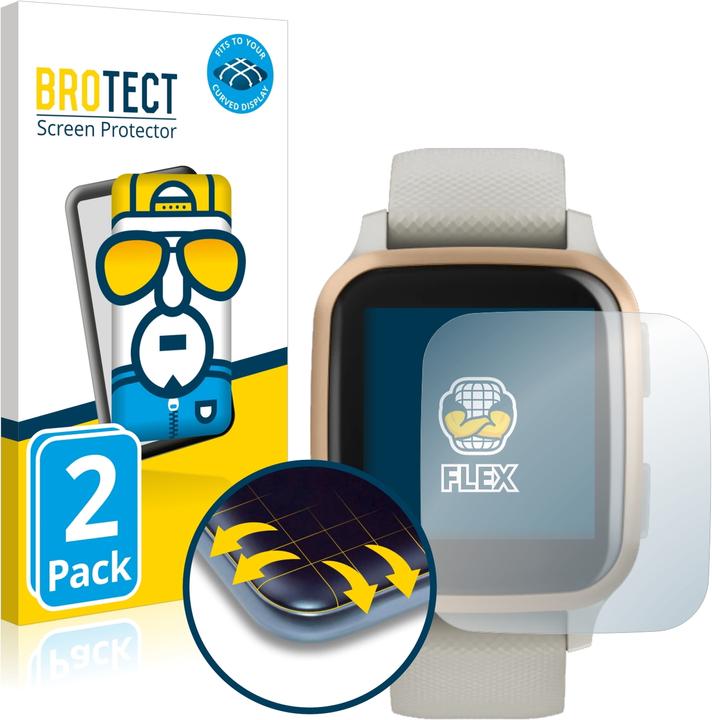 Productafbeelding BROTECT Volledig bedekkende screen protector (Venu SQ Muziek)
