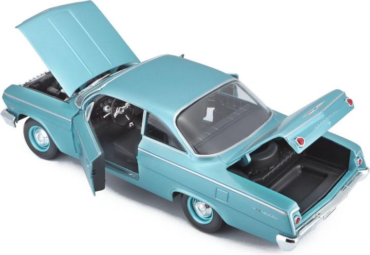 Produktbild Maisto Chevrolet Bel Air 1962 blau 1/18