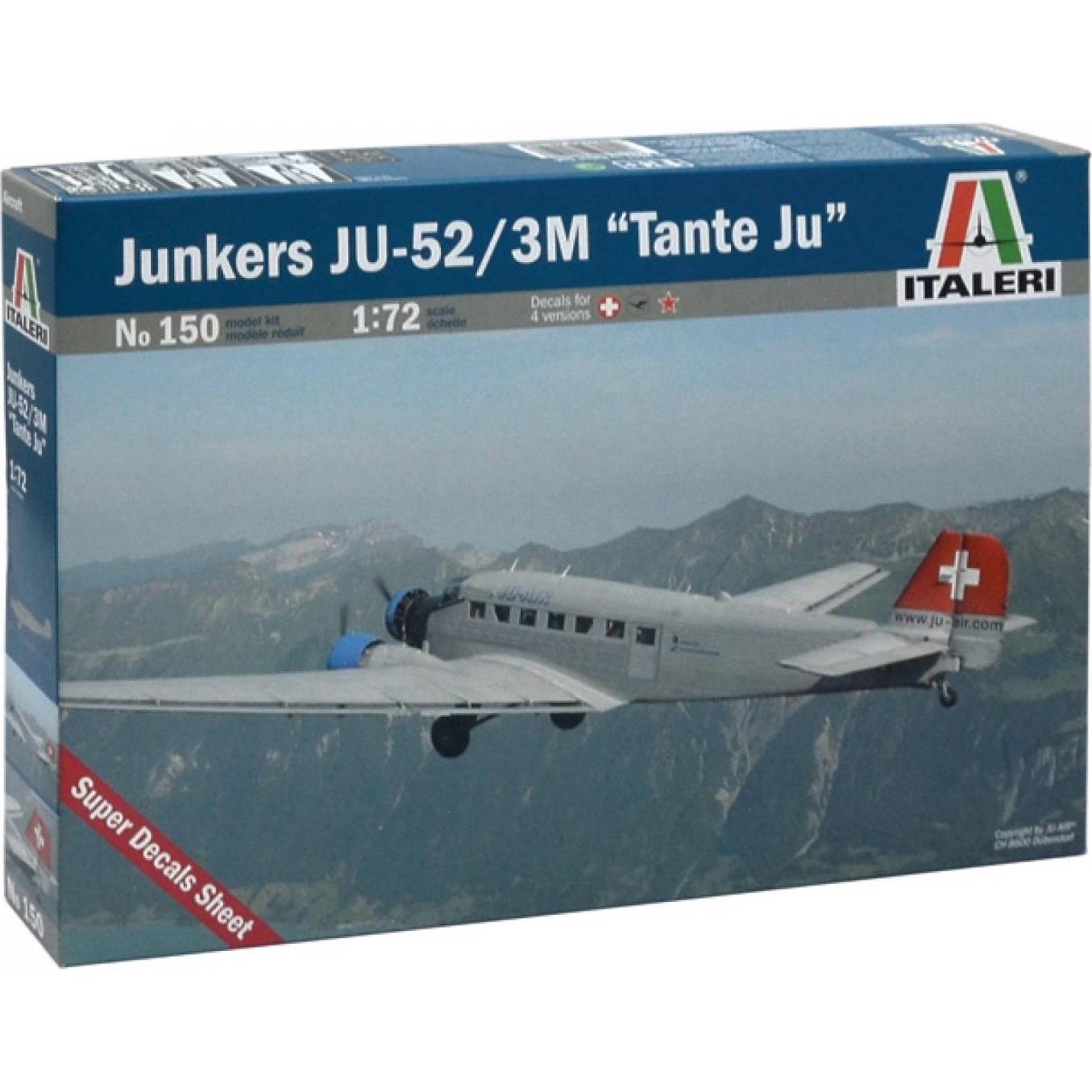 Italeri Ju-52 Ju-Air Ch (ITA 0150)