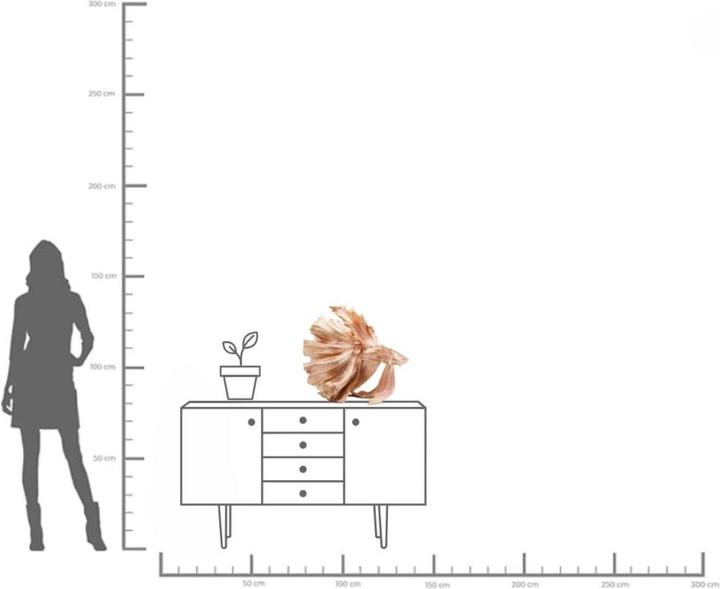 Actual product image Kare Design Deco Figurine Betta Fish Gold