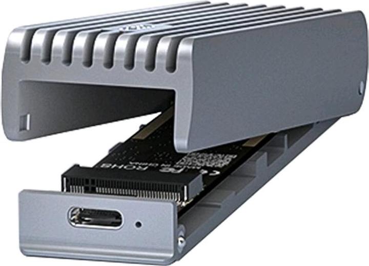 Immagine prodotto Fideco Custodia per disco SSD M.2 NVMe 10Gbps M211 (USB-C/USB 3.2) (M.2 22110)