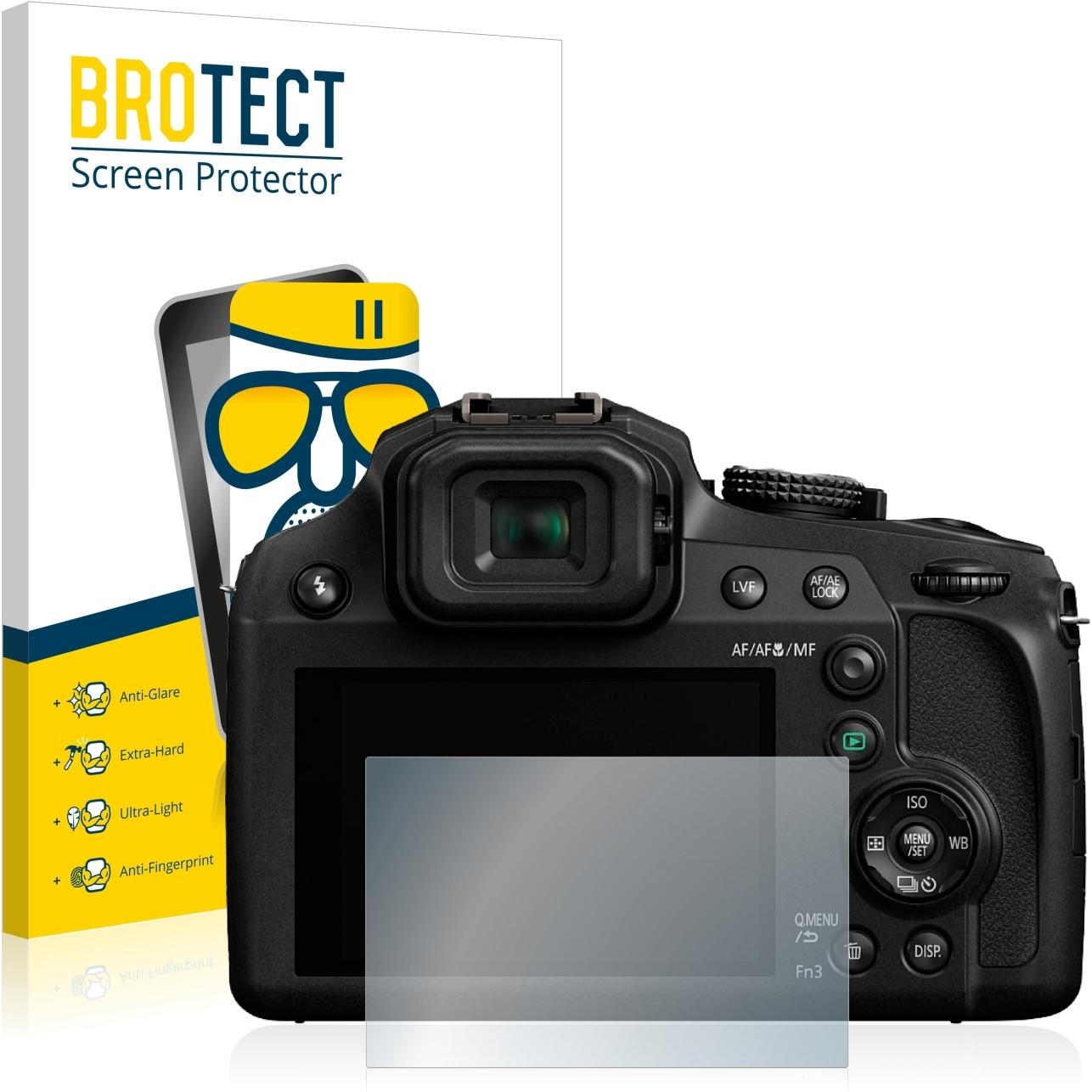 BROTECT AirGlass Panzerglasfolie Matt (Displayschutz, Lumix DC-FZ82), Kameraschutz
