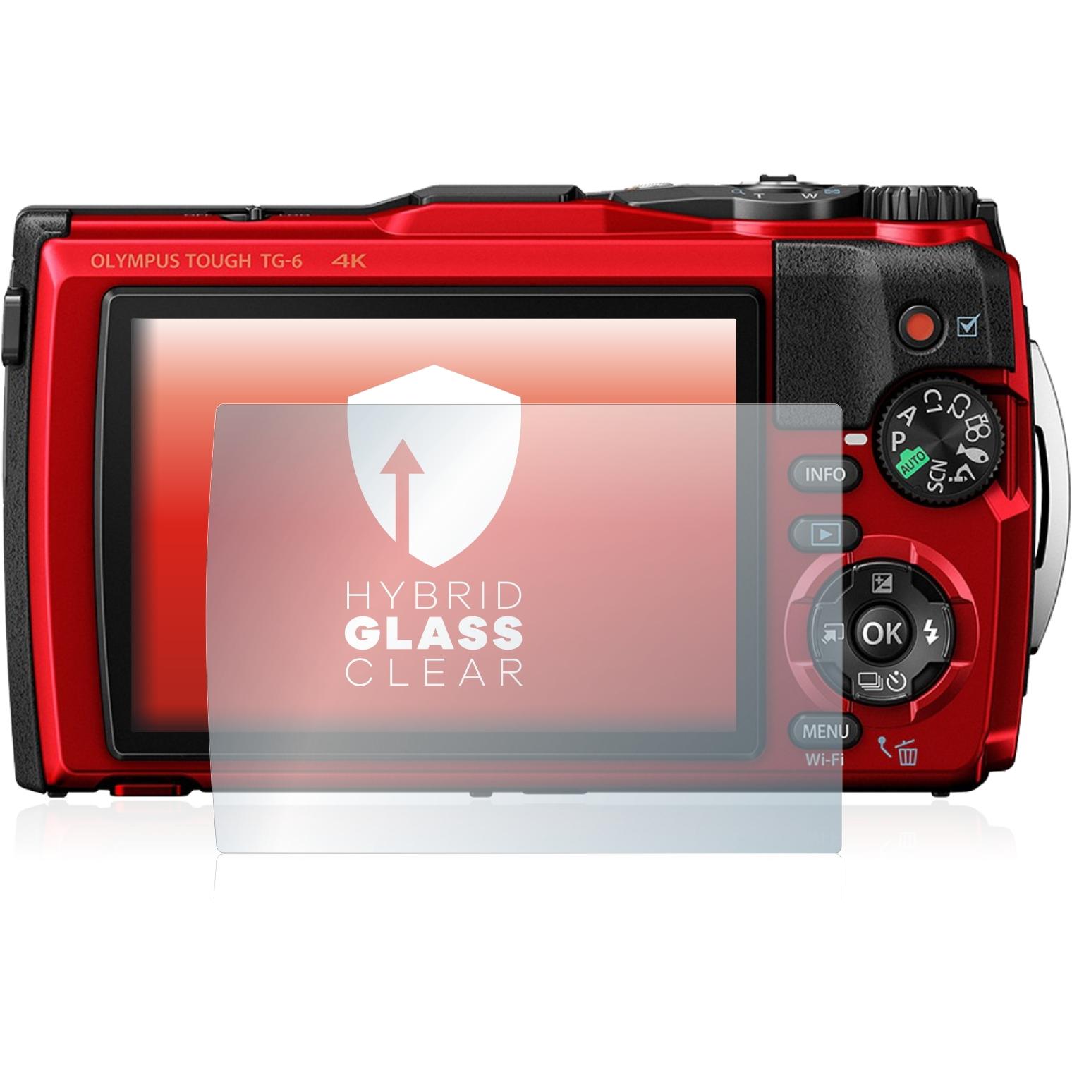 Thumbnail - upscreen Scratch Shield Panzerglasfolie (Displayschutz, Tough TG-6), Kameraschutz, Transparent