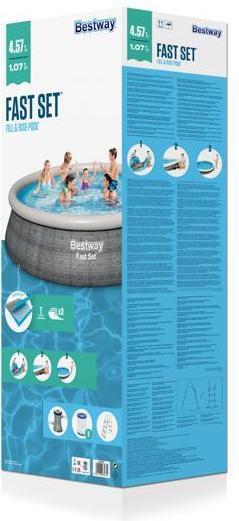 Produktbild Bestway Fast Set (457 x 107 cm)