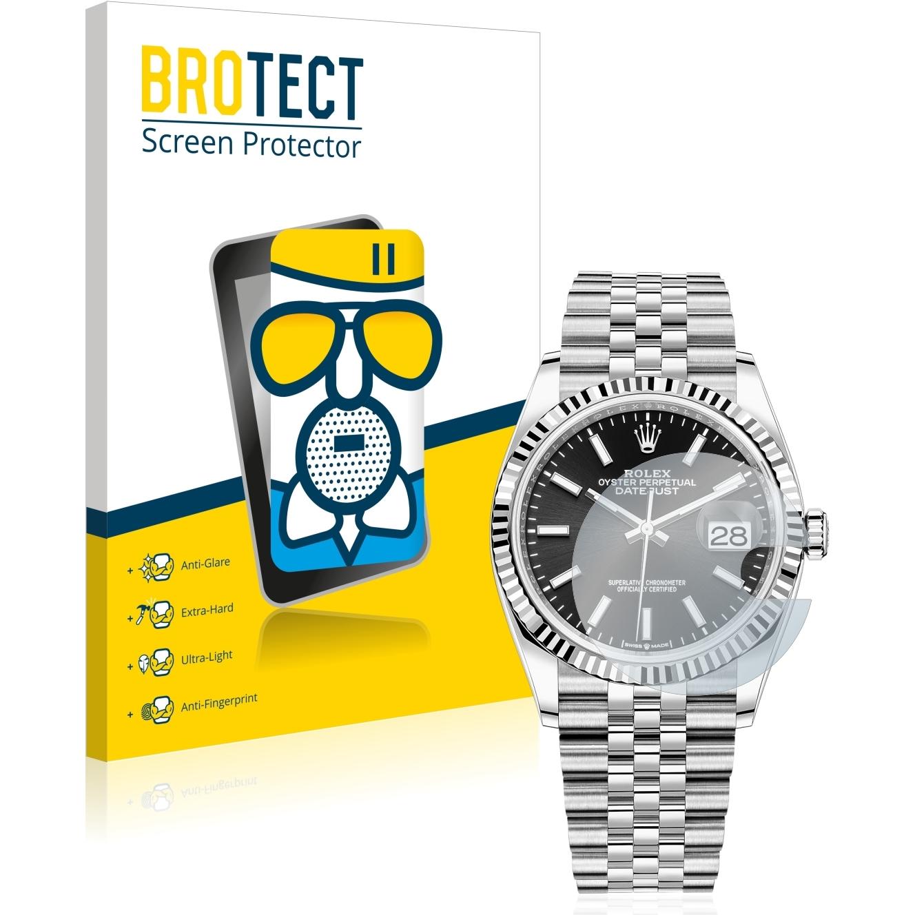 Thumbnail - BROTECT AirGlass Panzerglasfolie Matt, Smartwatch Schutzfolie, Grau