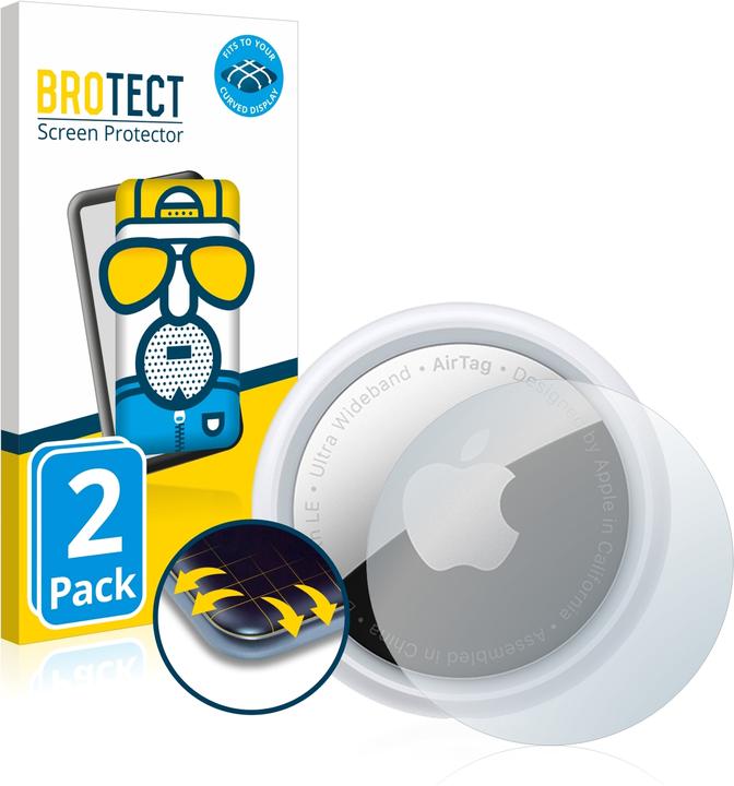 Produktbild BROTECT Full-Cover Displayschutz Matt (AirTag)