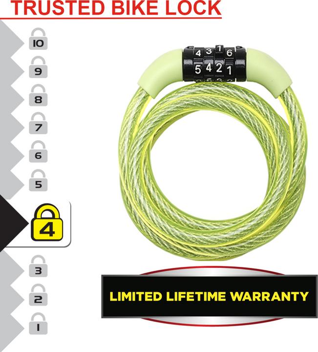 Actual product image Master Lock Spiral lock (120 cm)