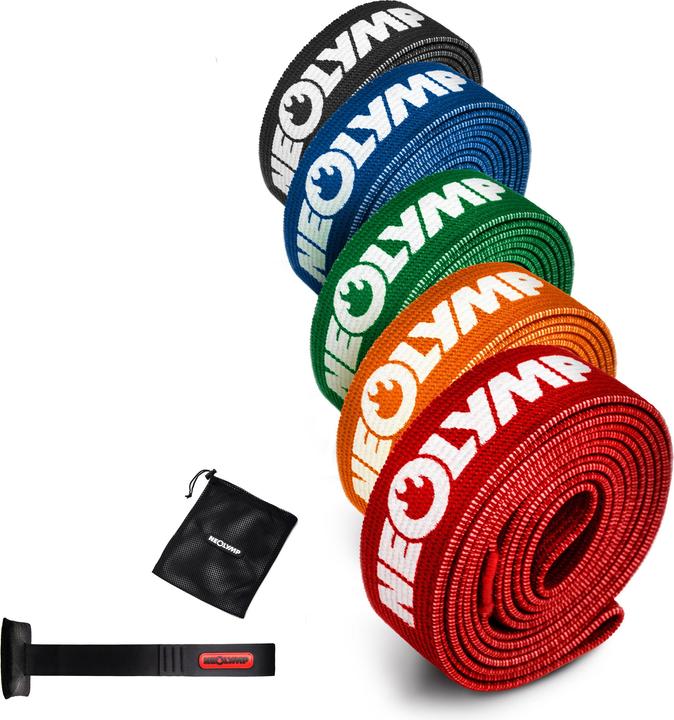 Image du produit Neolymp Fitnessbänder lang 3er Set (0.01 m, Fort, Moyen, Léger)