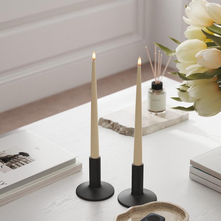 Image du produit Deluxe Homeart Bougie LED Crème (2 x)