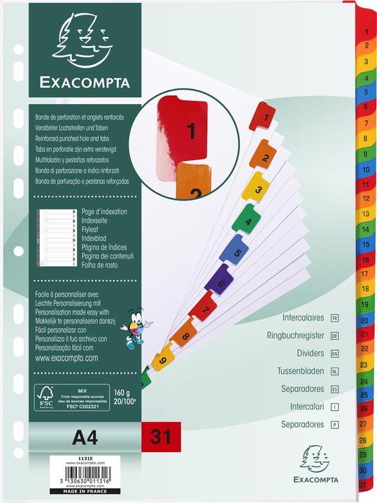 Actual product image Exacompta Register