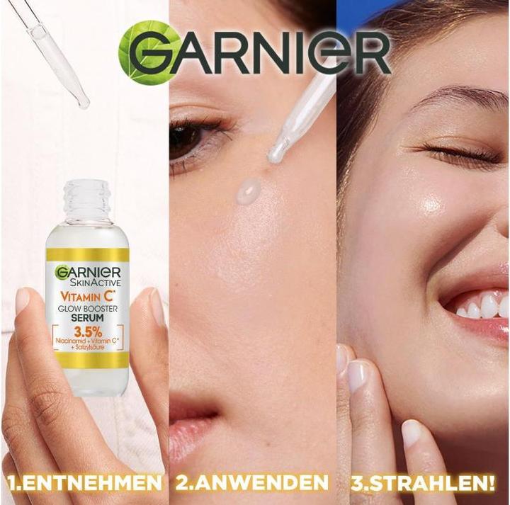 Actual product image Garnier Vitamin C* Glow Booster (30 ml)