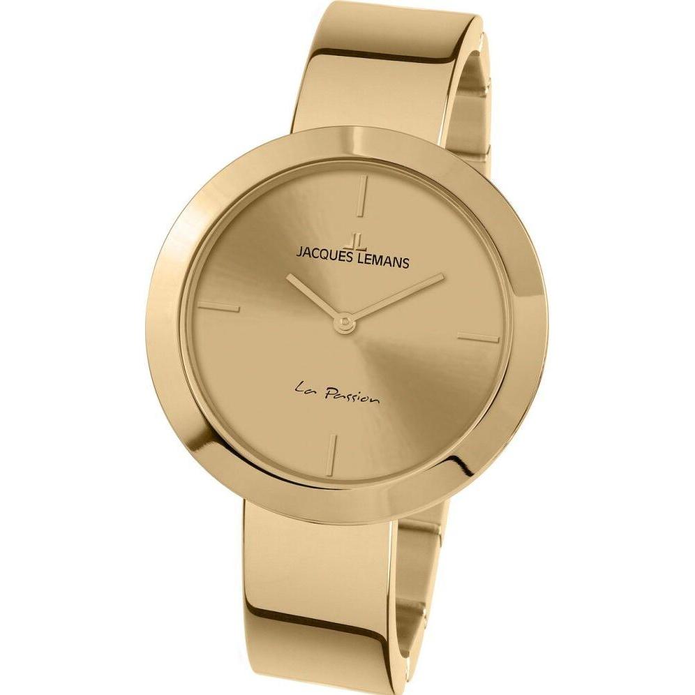 Thumbnail - Jacques Lemans, Armbanduhr, Damenuhr La Passion, Gold, (Analoguhr, 37 mm)