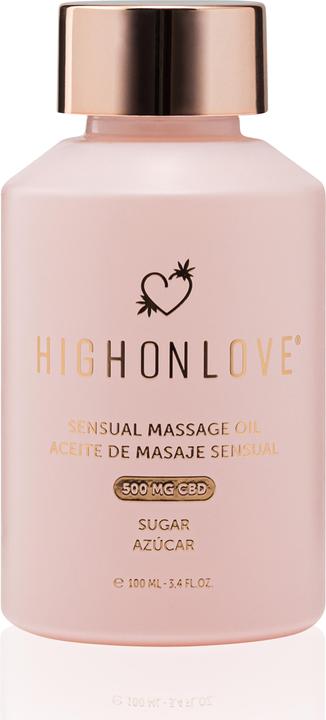 High on Love CBD Sensual Massage Oil Sugar High 100 ml (100 ml)