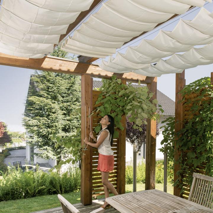 Immagine prodotto Windhager Tecnologia di tensionamento delle funi delle vele solari Tessuto