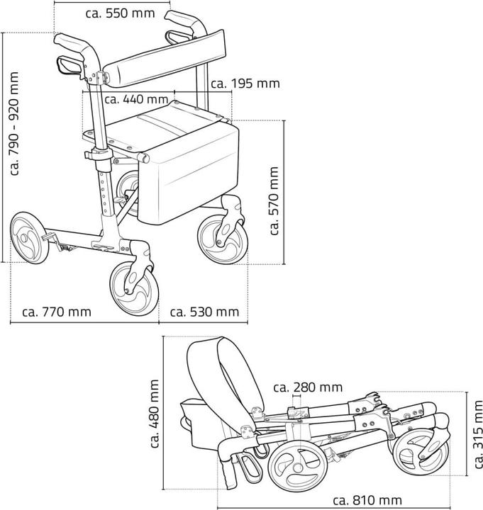 Immagine prodotto Ridder Rollator