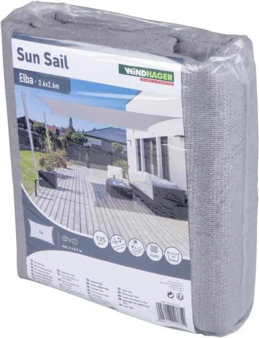 Image du produit Windhager Sun Sail ELBA Rectangle