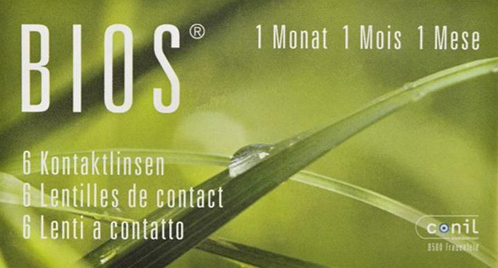 Produktbild Bios 1-Monat (-5.5, Monatslinse, 6 Stück, Sphärisch)