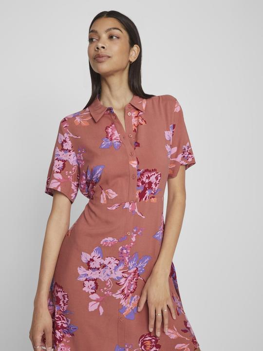 Actual product image Vila Short Sleeved Blouse Dress (38)